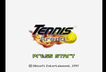 Tennis Arena Title Screen